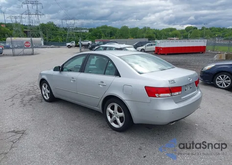 2007 Hyundai Sonata Limited/Se V6 z USA, uszkodzony, nr VIN 5NPEU46F27H215938